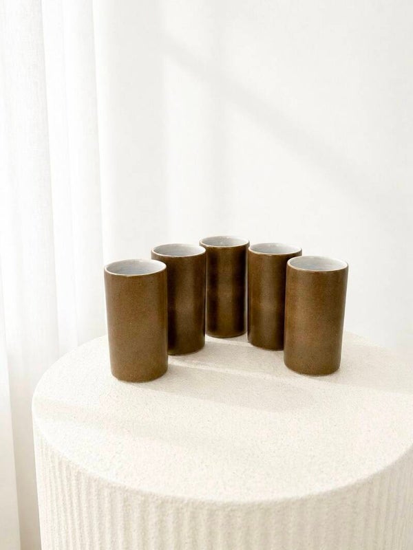 Set - 5 designlook koffietassen