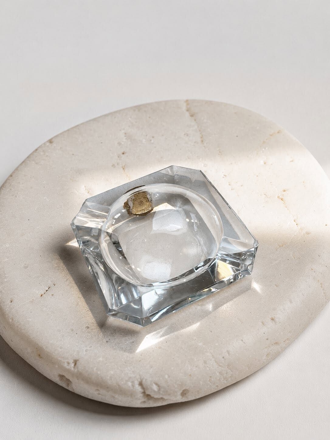 Asbak kristal - Val Saint Lambert 1962–1968