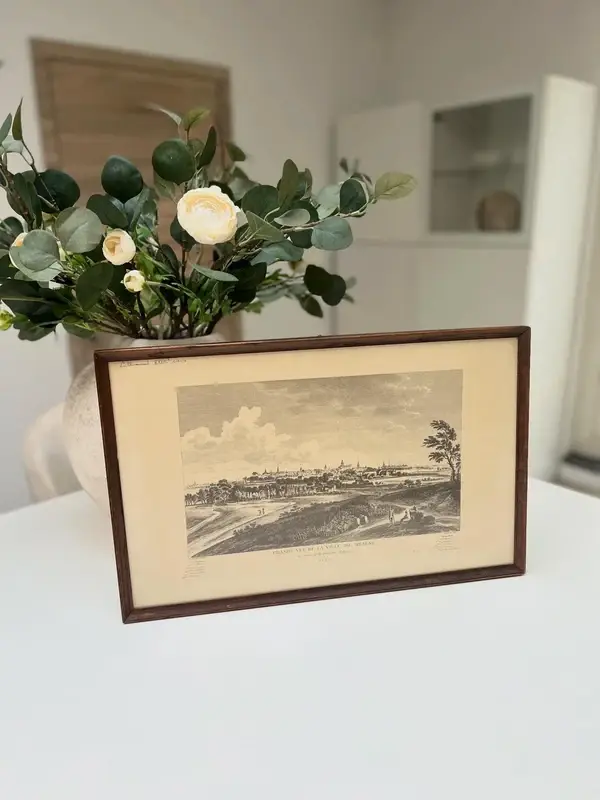 Ets “Grande vue de la ville de Beaune” - Jean-Baptiste Lallemand