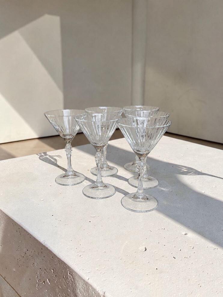 Set - 6 martiniglazen 'American '20s Collection' - Bormioli Rocco 2019