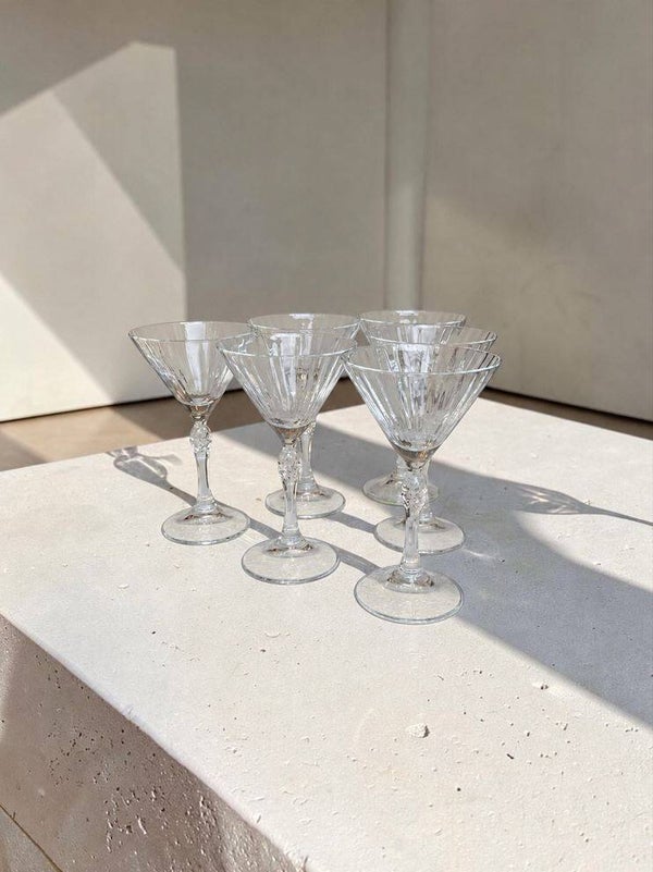 Set - 6 martiniglazen 'American '20s Collection' - Bormioli Rocco 2019