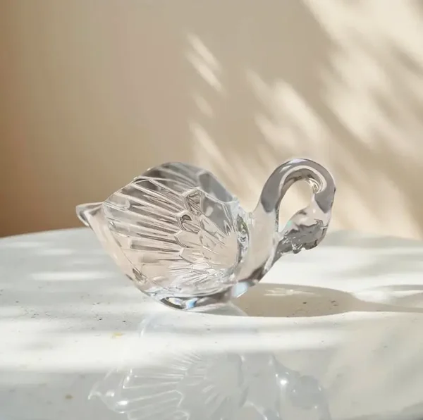 Glazen kannetje zwaan