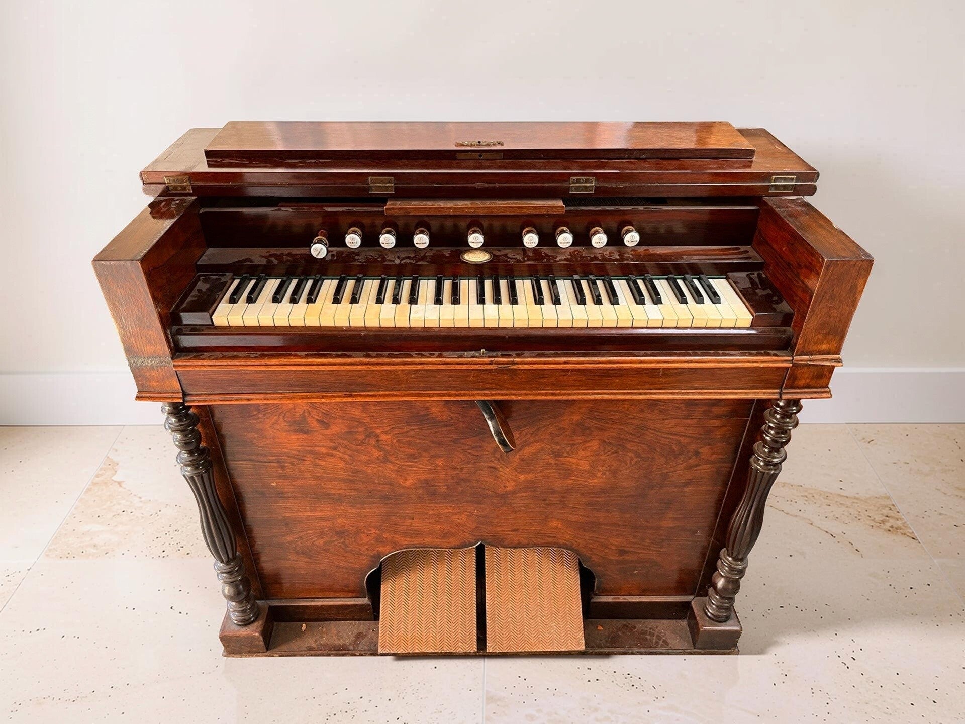 Franse harmonium - Maison Bruni, J.T. Maugé Successeur