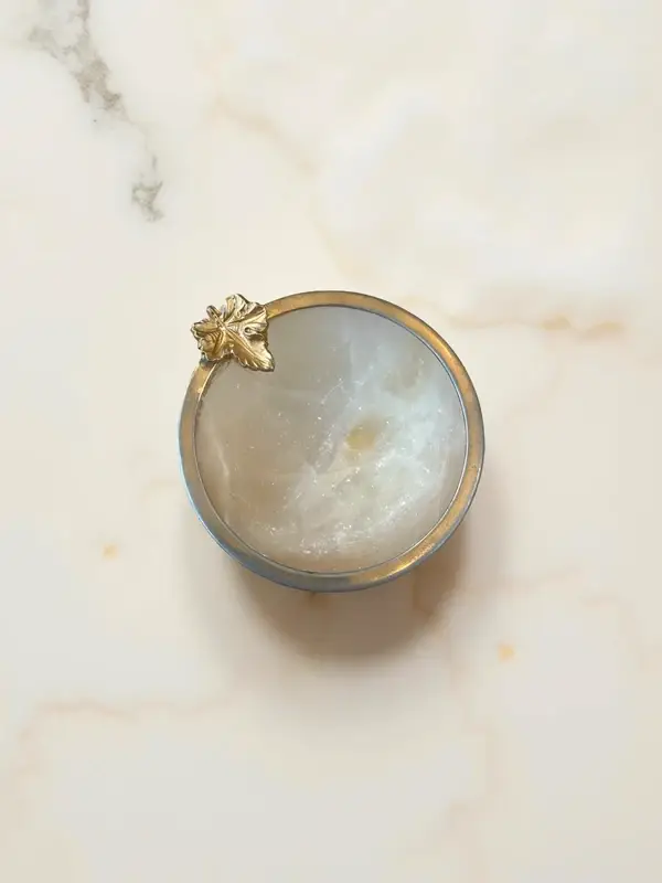 Handgesneden alabaster schaaltje