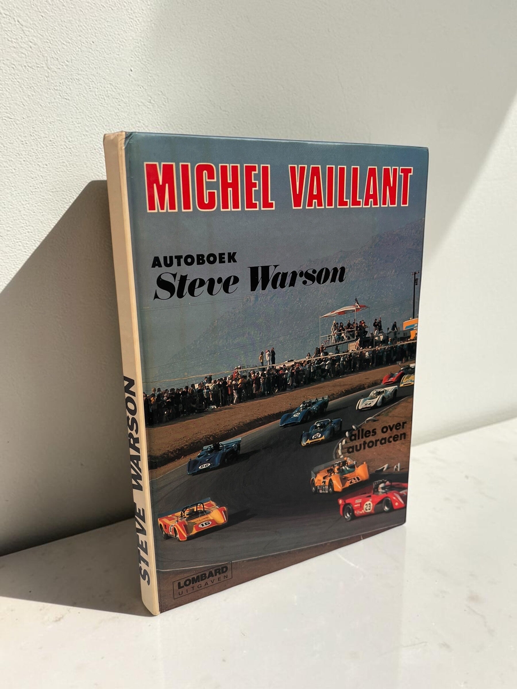 Michel Vaillant, autoboek Steve Warson, alles over autoracen - Jean Graton 1972