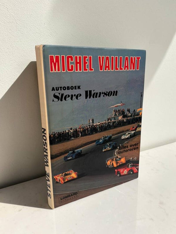 Michel Vaillant, autoboek Steve Warson, alles over autoracen - Jean Graton 1972
