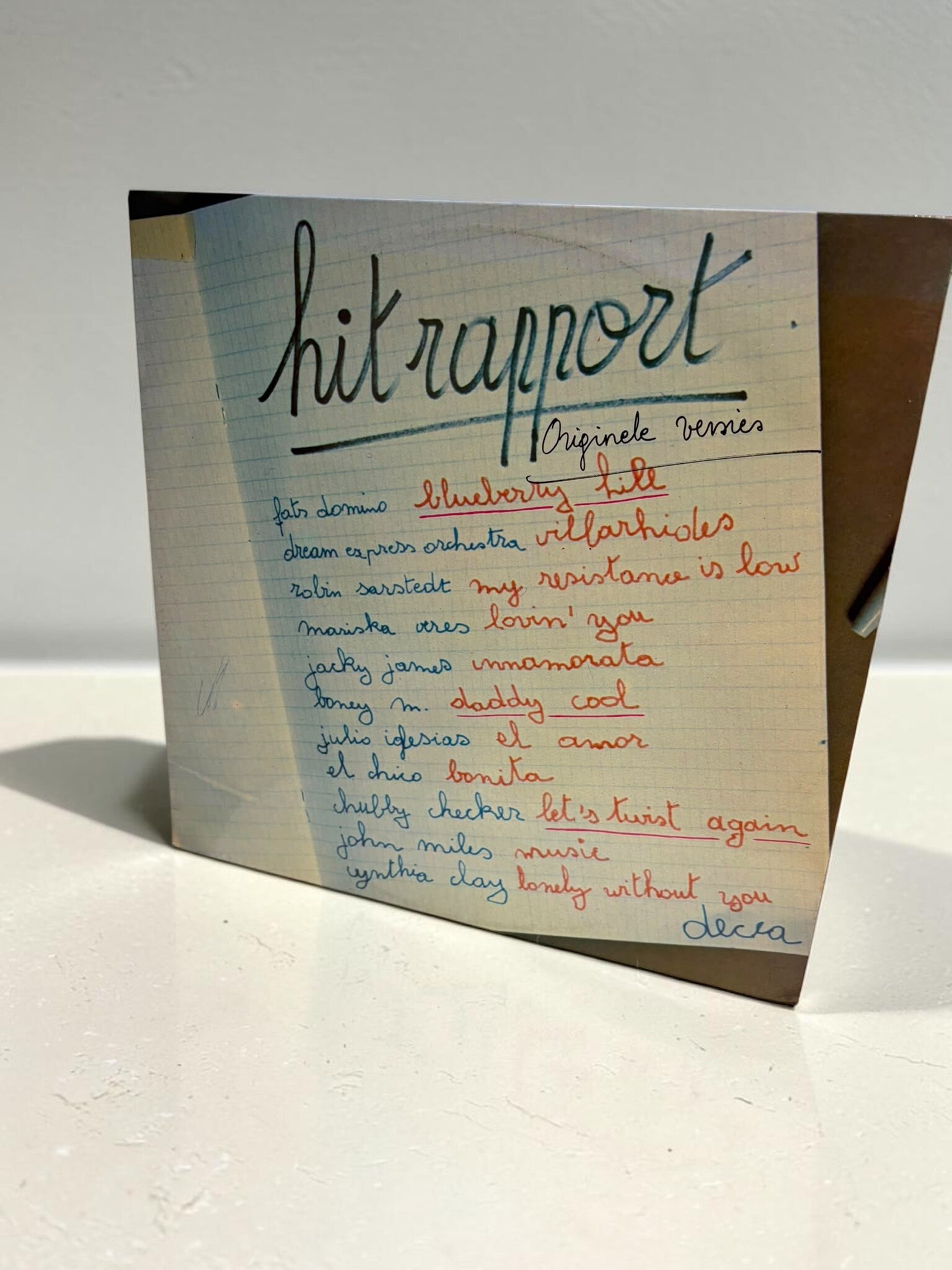 Hit Rapport - Decca/verschillende hitartiesten 1970's