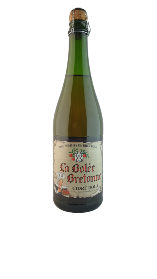 Cidre bolée bretonne doux
