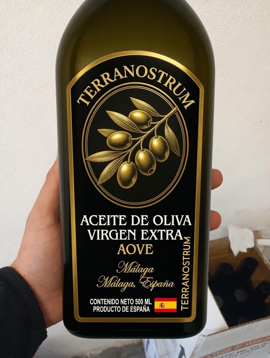 Aceite de Oliva Virgen Extra - Recolección Manual (Málaga)