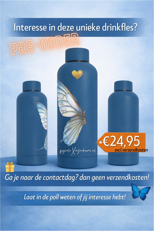 Pre-Order drinkflessen 500ml