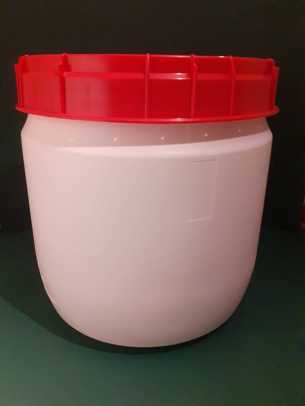 Voeder/bewaarton 25l voor voedingsingrediënten