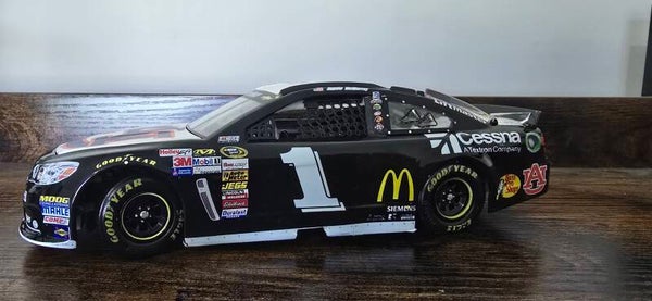 Jamie McMurray #1 Cessna McDonald's Auburn Chevrolet SS Diecast Car Black/White