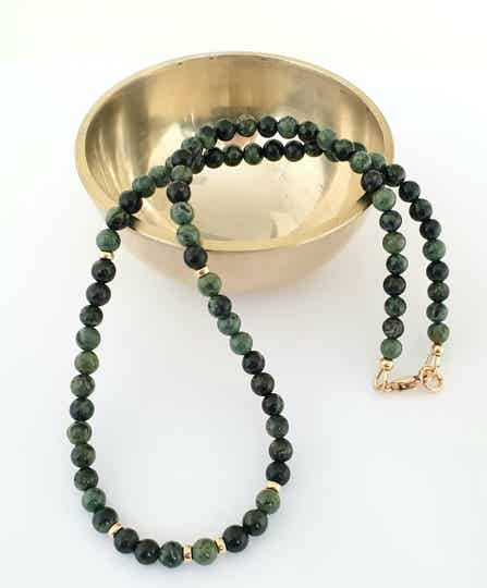 Kambaba jaspis ketting