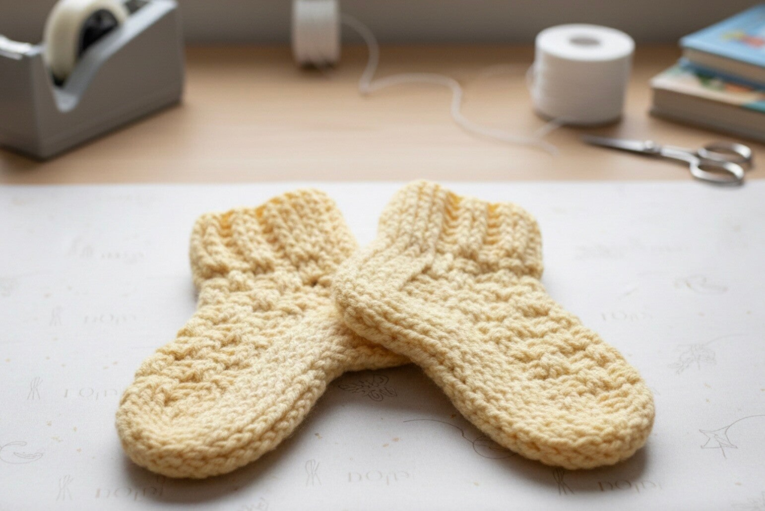 Haakpatroon sokken met mooie steek 3