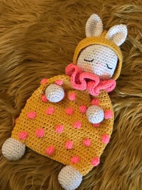 Haakpatroon slaapkop Konijn