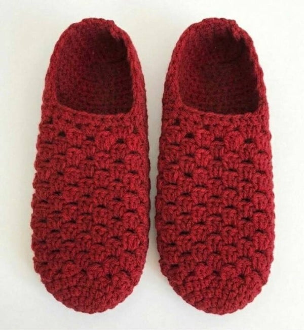 Haakpatroon Granny soksloffen