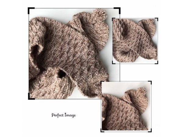 Haakpatroon golfjes sjaal