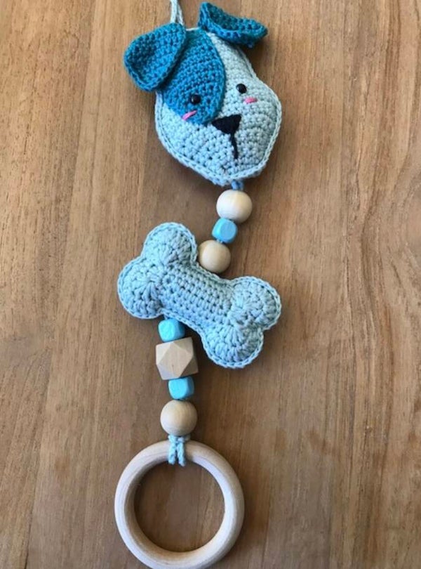 Haakpatroon voor een maxicosi- of kinderwagenhanger