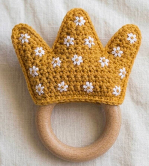 Haakpatroon bijtring de kroon