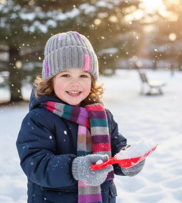 Haakpatroon lijntjes muts voor kind t/m volwassenen