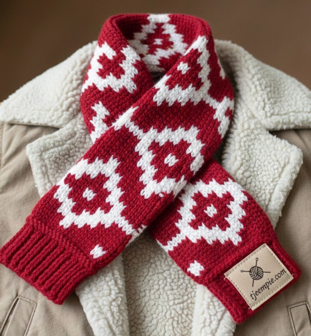 Haakpatroon peuter/kleuter/kind en volwassene sjaal