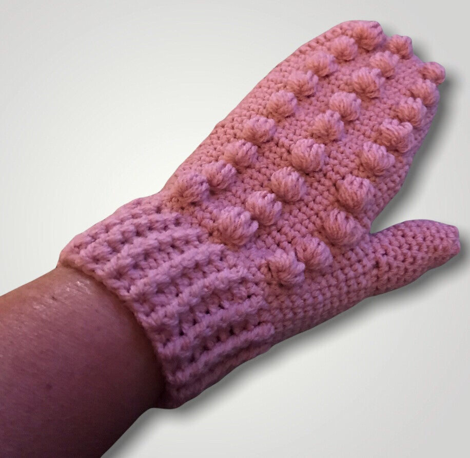 Haakpatroon tiener-volwassenen bobbelwanten