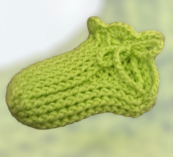 Haakpatroon schattige babysokjes