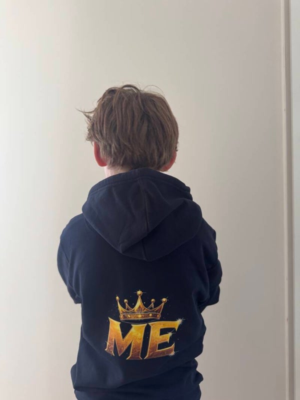 Hoodie - blå