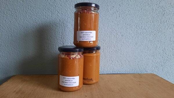 100% natuurlijke pindakaas 250gr pot
