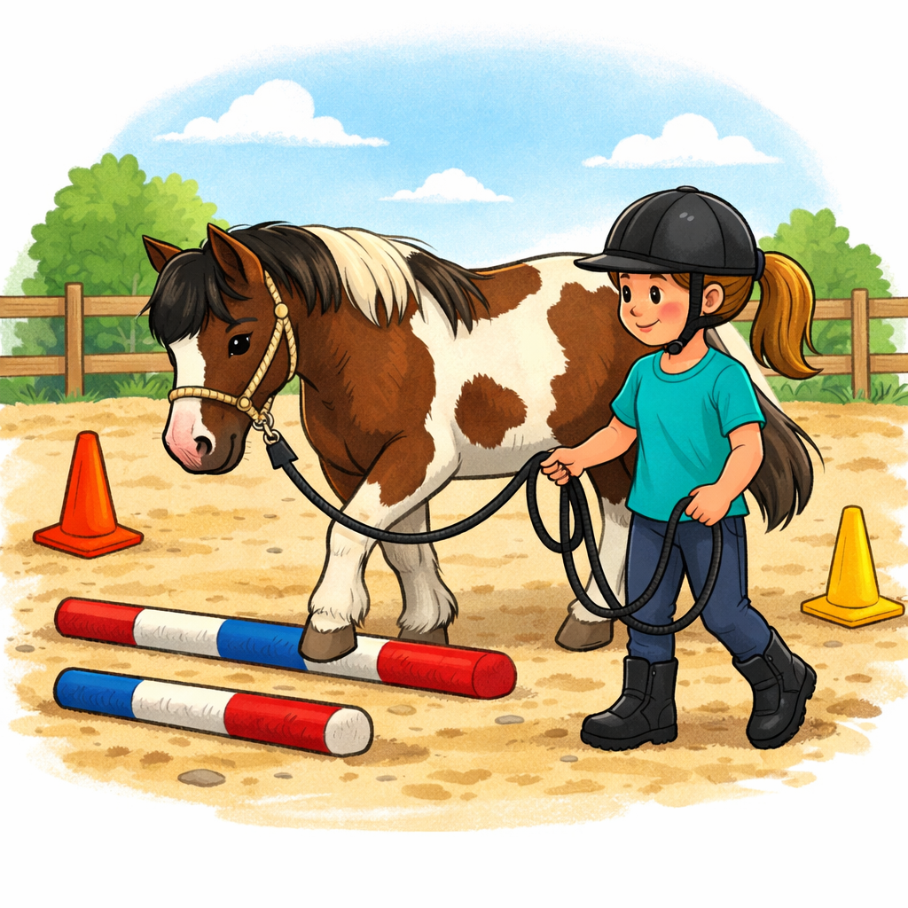 Grondwerk voor jonge ruiters & pony's | Horsemanshiptraining Texel