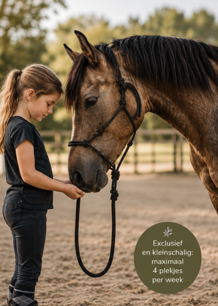 Paardrijles voor kinderen op Texel | Horsemanshiptraining