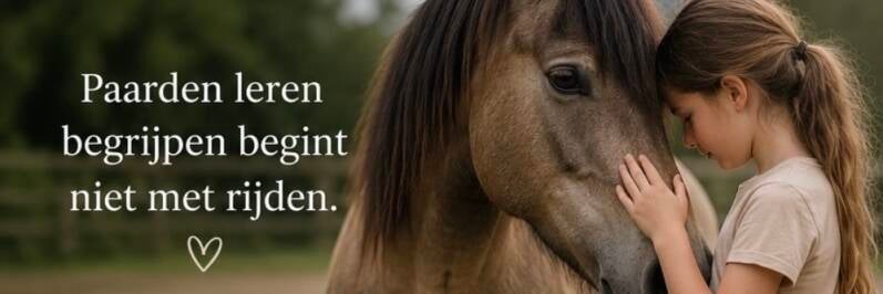 Paardeles voor kinderen op Texel | Horsemanshiptraining