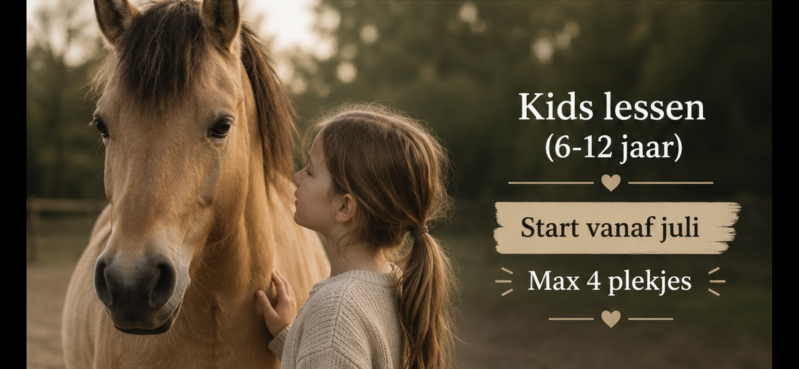 Paardeles voor kinderen op Texel | Horsemanshiptraining