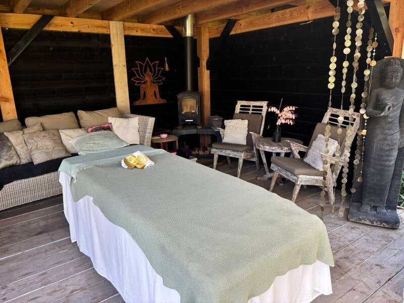 Ontspanningsmassage buiten