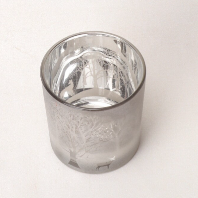 Windlicht Glas Forest