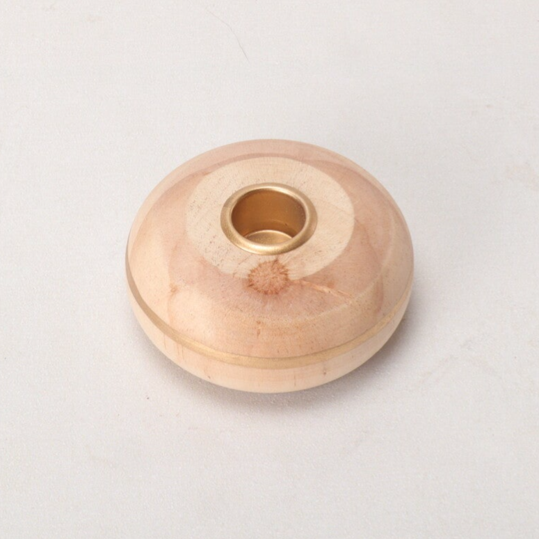 Kerzenständer Goldstreifen