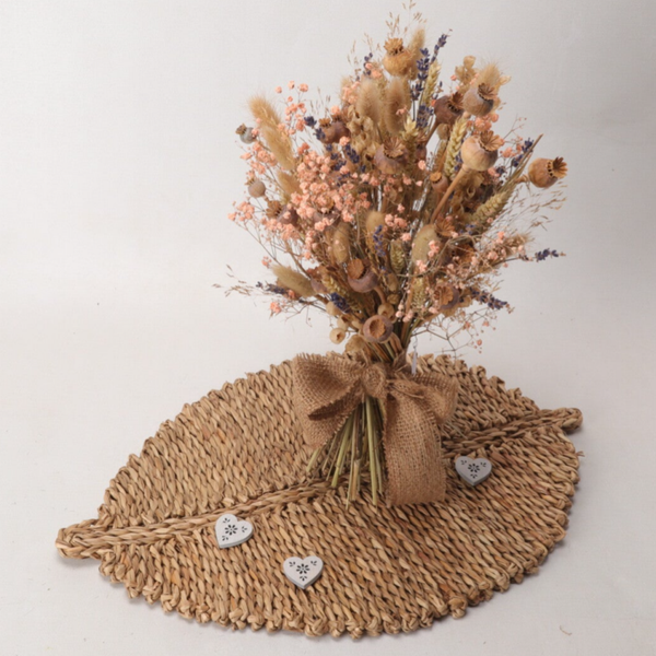 Trockenblumen-Strauss Natur