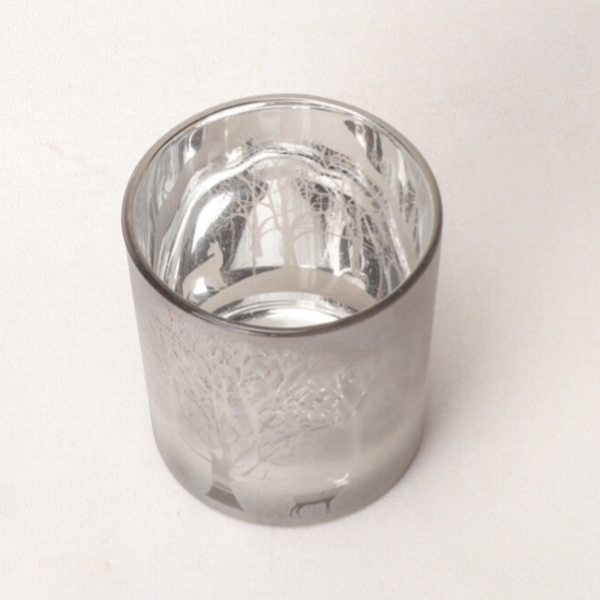 Windlicht Glas Forest