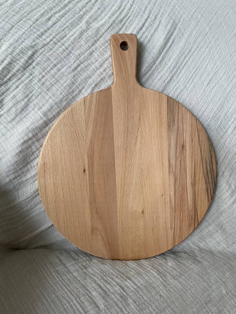 Borrelplank  Ø 35 cm | Gravering naar wens