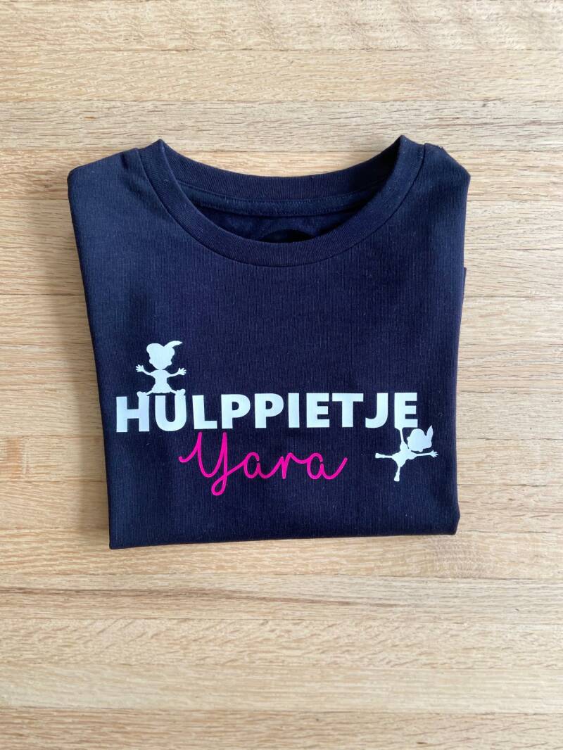 Hulppiet Shirtje voor Kinderen – Met Naam