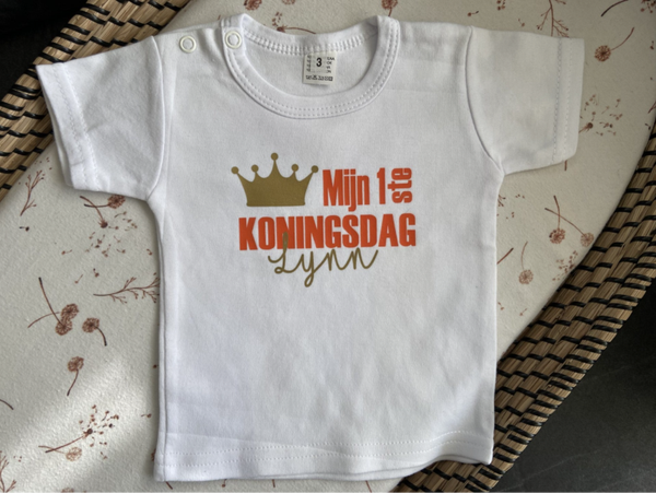 Shirtje | Koningsdag | Wit