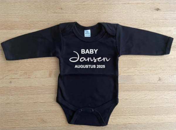 Romper | BABY [achternaam] onderweg