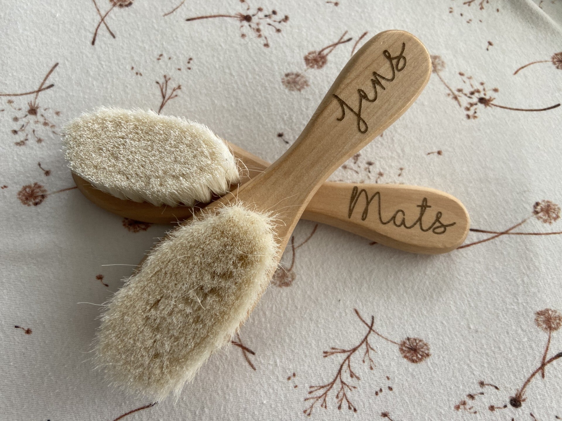 Babyborstel met naam