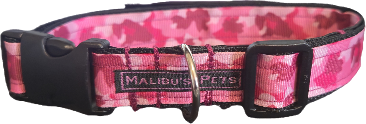 Camo Pink Halsband