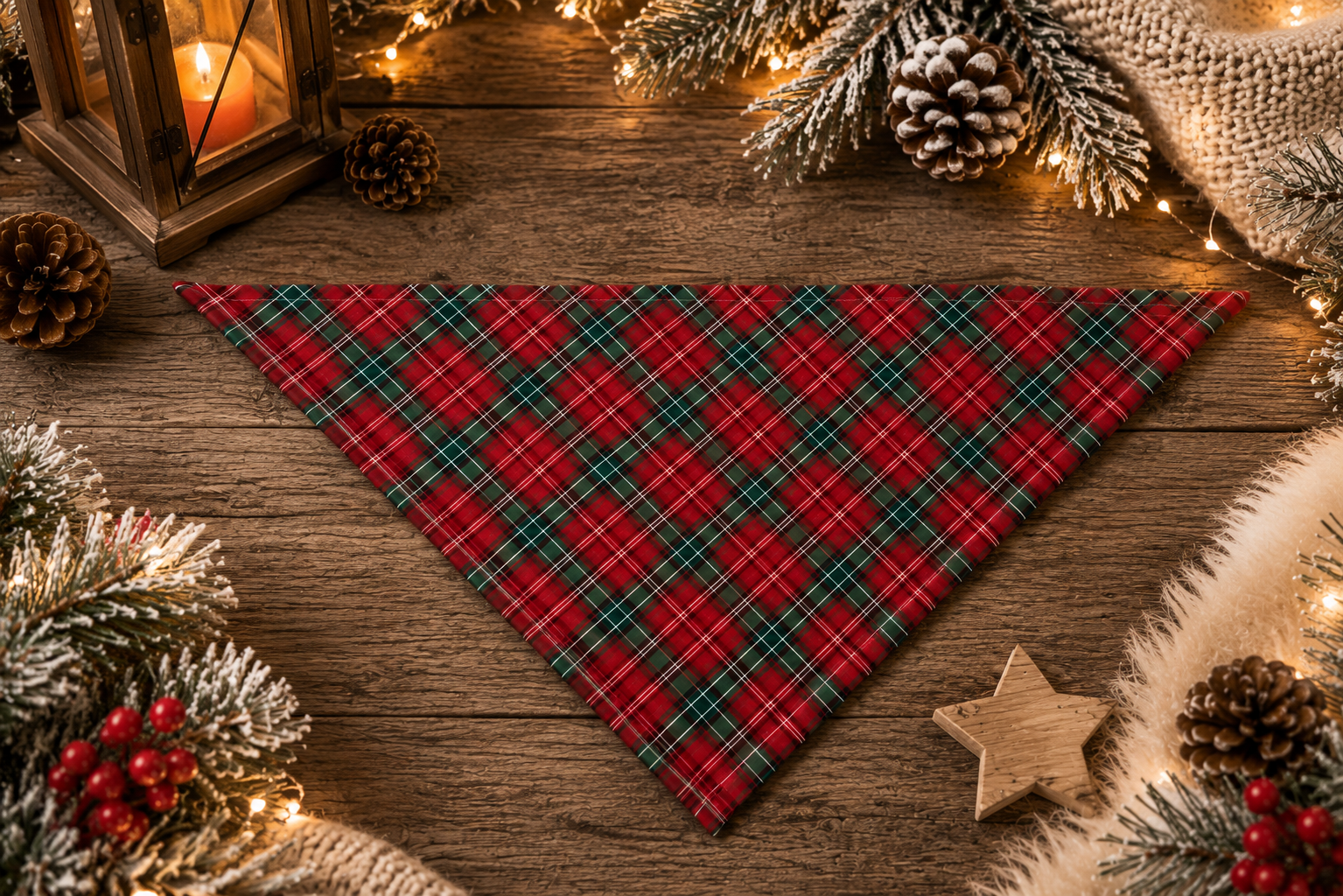 Bandana Holly Heart