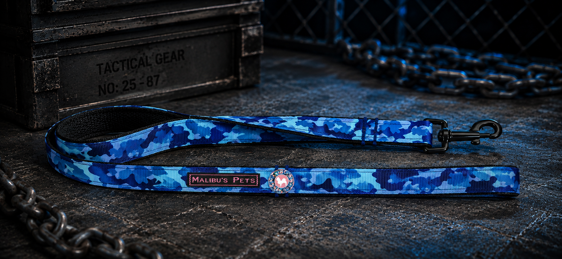 Lijn Camo Blue
