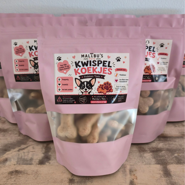Kwispelkoekjes Pindakaas