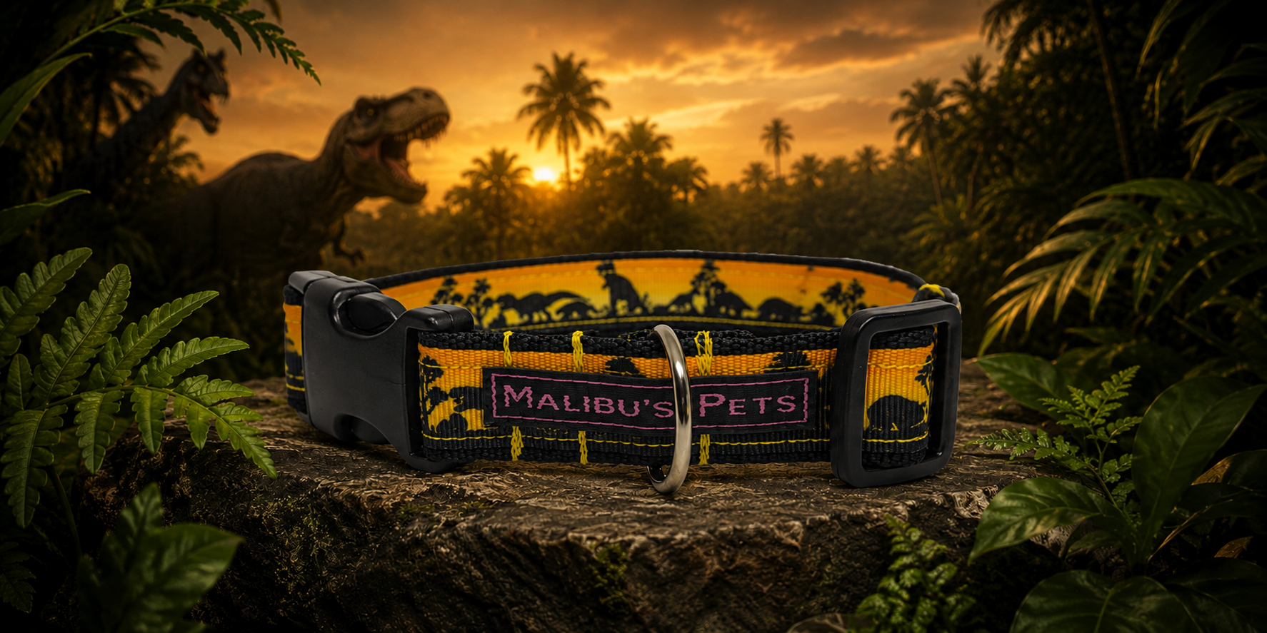 Jurassic Glow Halsband