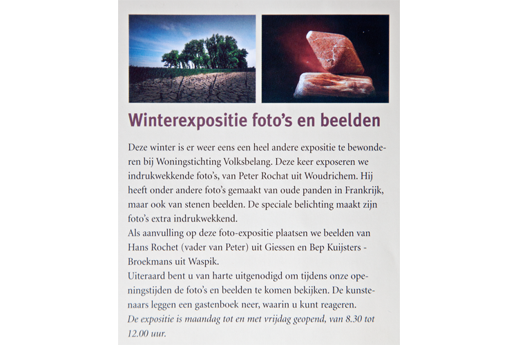 expositie, winterexpositie, waspik