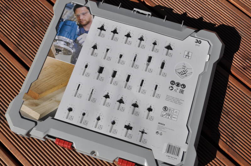 30-teiliges Fräser-Set BOSCH 02